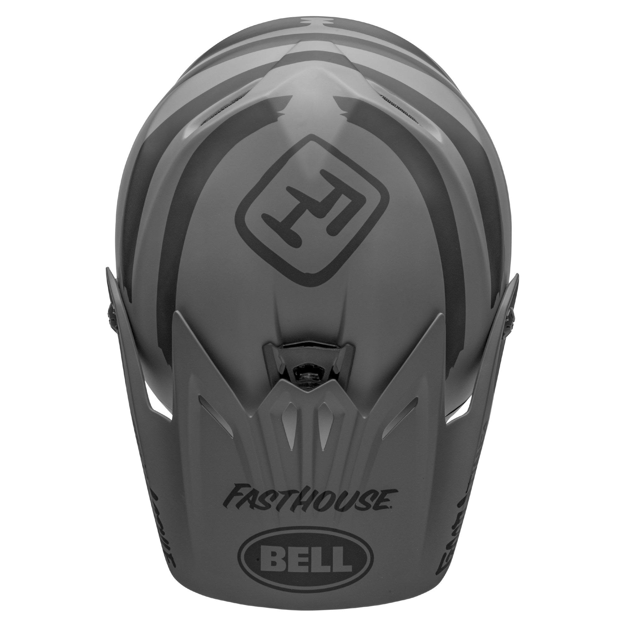 Bell Full-9 Helmet Large Fasthouse Matte Grey/Black