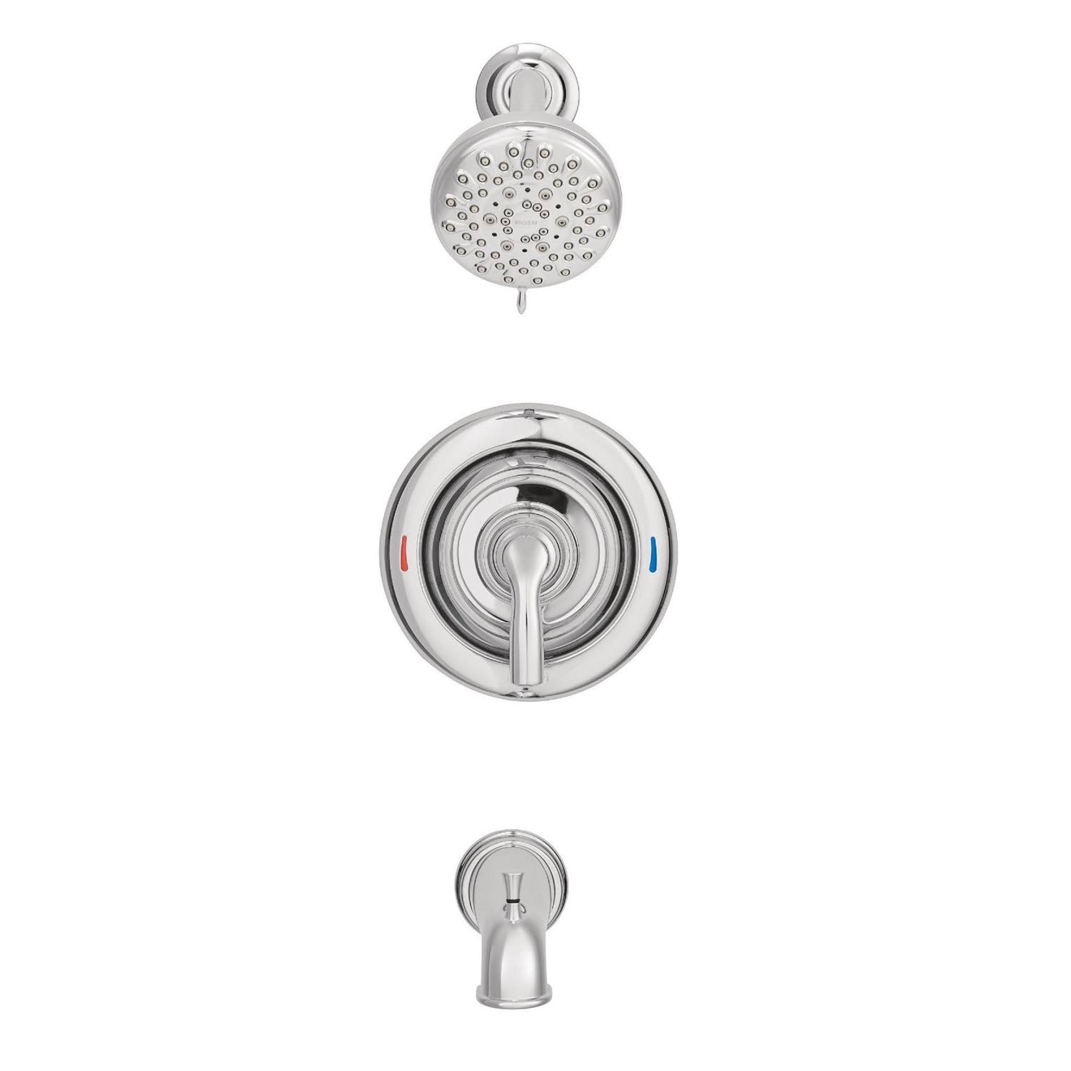 Moen Hilliard 1-Handle Chrome Tub and Shower Faucet