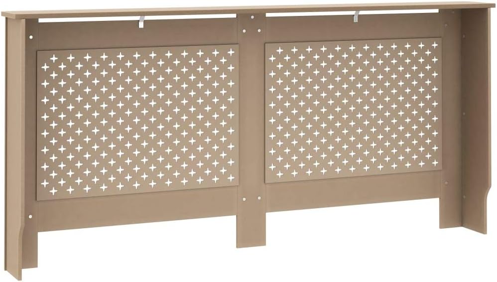 Radiator Cover 67.7"x7.5"x31.9" MDF,Home & Garden Household Appliance Accessories Heating Radiator Accessories