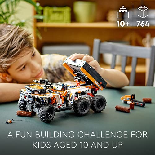 LEGO Technic All-Terrain Vehicle 42139, 6-Wheeled Off Roader Model Truck Toy, ATV Construction Set, Birthday Gift Idea for Kids, Boys and Girls