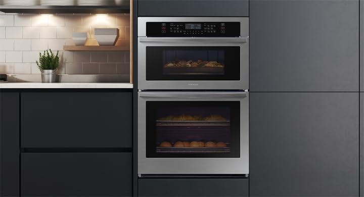 SAMSUNG 30" Electric Wall Oven Microwave Combo