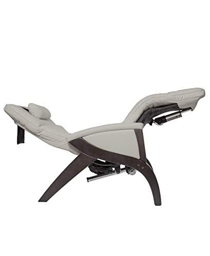 Svago ZGR Newton SV-630 Dual Power Infinite Position Zero Anti Gravity Recliner Chair with Heat and Air Massage - Coffee Mahogany Brown Top Grain Leather