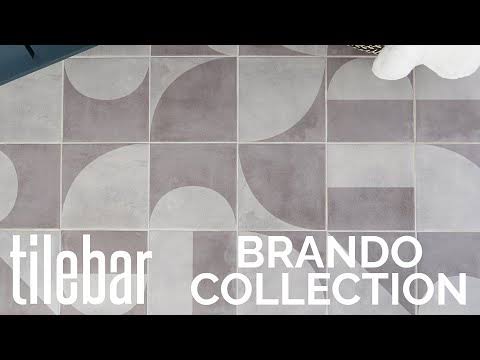 Brando Green 8x8 Matte Porcelain Tile, Backsplash, Wall and Floor