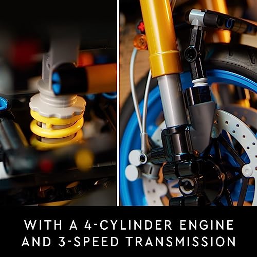 LEGO Technic Yamaha MT-10 SP 42159 Advanced Building Set for Adults, This Iconic Motorcycle Model for Build and Display Makes a Great Gift for Fans of Yamaha Vehicles or Motorcycle Collectibles