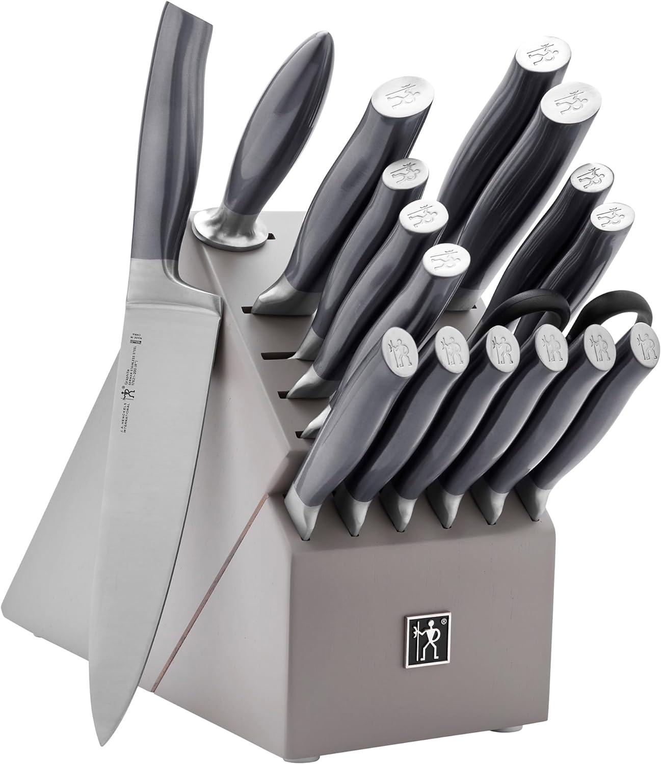 HENCKELS Graphite Knife Block Set, 18, Grey