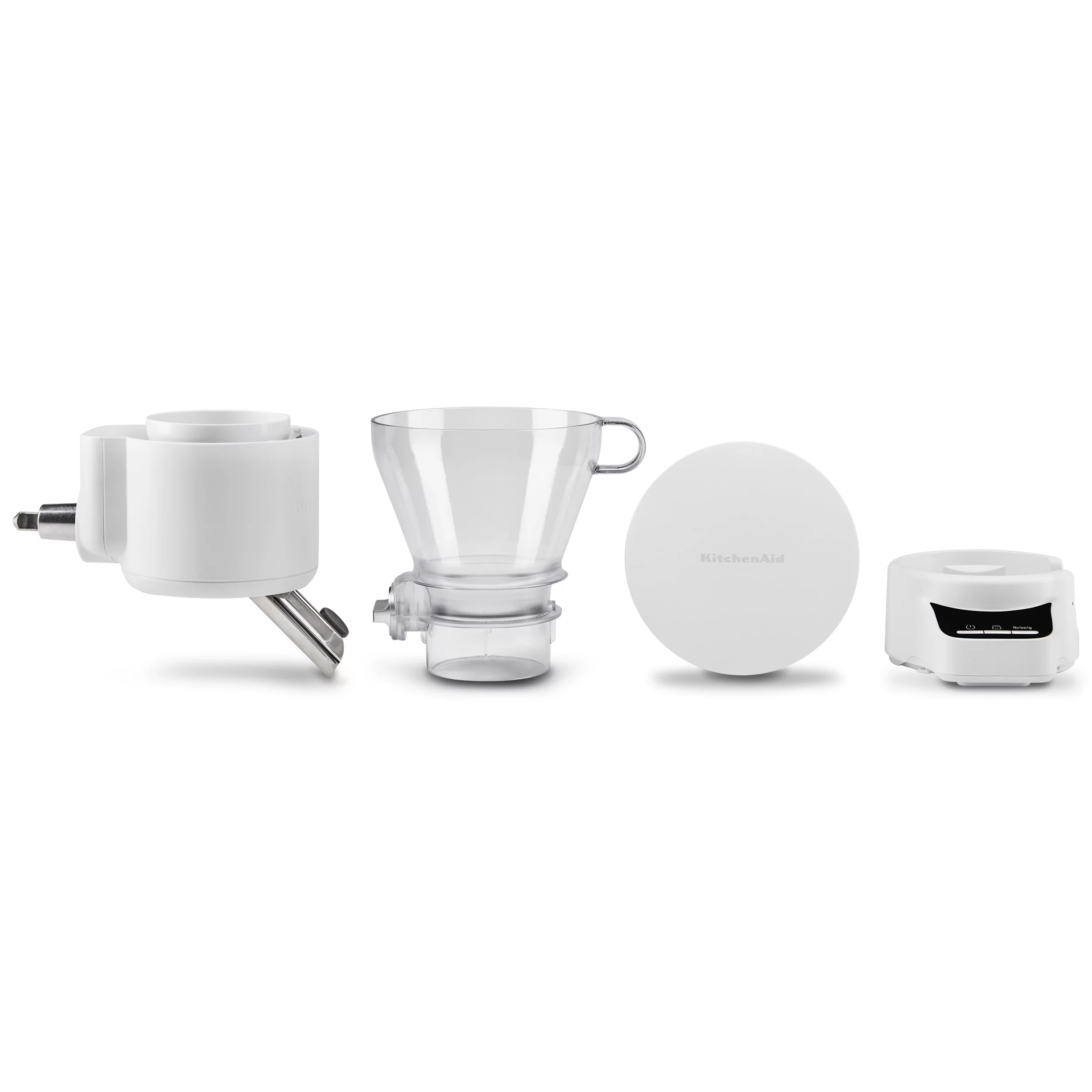 KitchenAid® Sifter and Scale Attachment, White, KSMSFTA