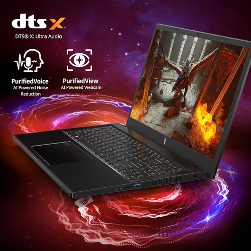 acer Nitro V Gaming Laptop | Intel Core i9-13900H Processor | NVIDIA GeForce RTX 4060 Laptop GPU | 15.6" FHD IPS 144Hz Display | 32GB DDR5 | 1TB Gen 4 SSD | WiFi 6 | Backlit KB | ANV15-51-92XK
