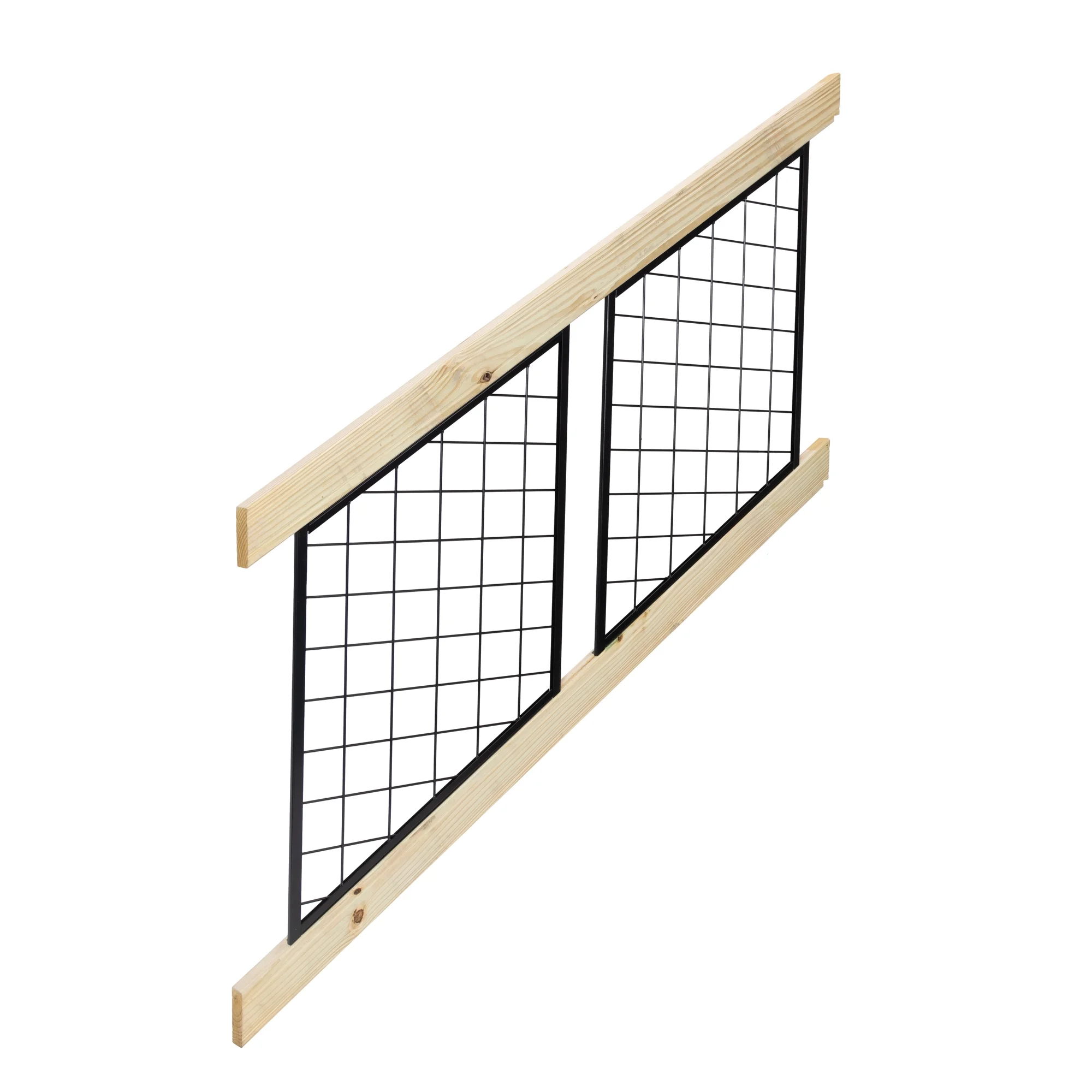 ProWood 6 Ft. Black Hog Wire Stair Railing Kit