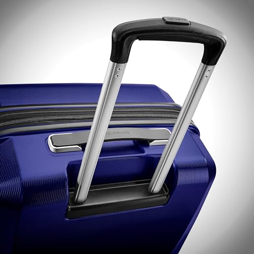 Samsonite Winfield 3 DLX Hardside Expandable Luggage with Spinners, Silver, Carry-On 20-Inch