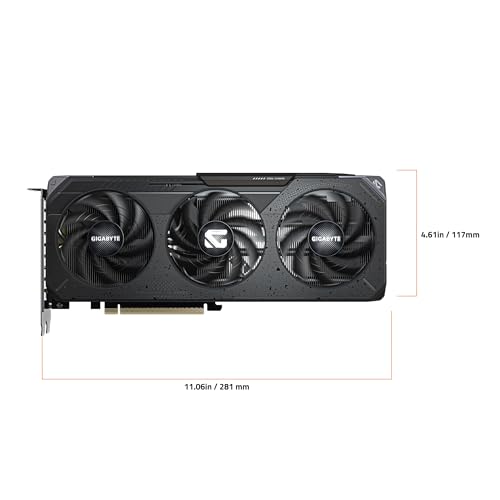 GIGABYTE GeForce RTX 5060 Gaming OC 8G Graphics Card, 8GB 128-bit GDDR7, PCIe 5.0, WINDFORCE Cooling System, GV-N5060GAMING OC-8GD Video Card