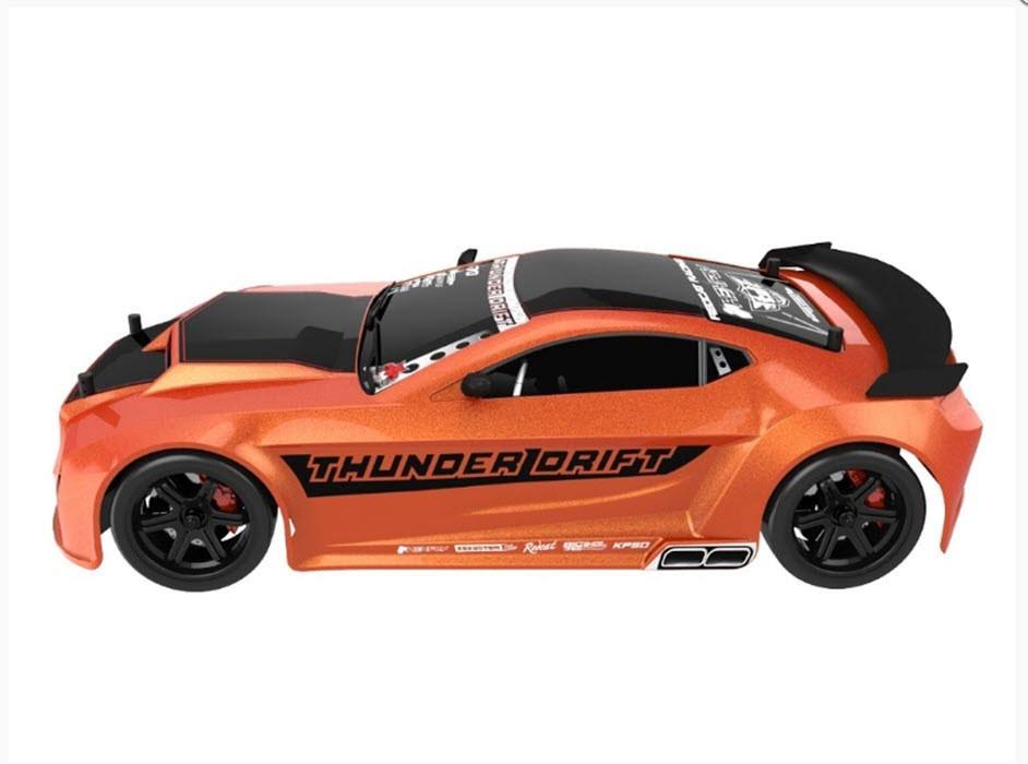 Redcat Racing Thunder Drift Car 1/10 Scale Belt Drive Electric Orange