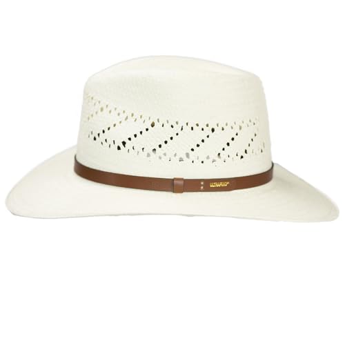 HAVANA Fedora Vented Panama Outback Straw Hat