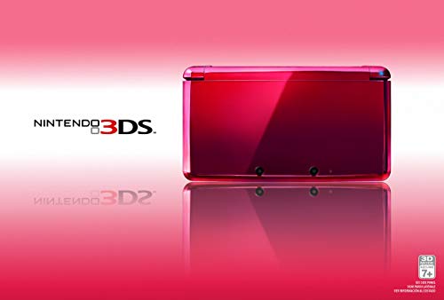 Nintendo 3DS - Flame Red (Renewed)
