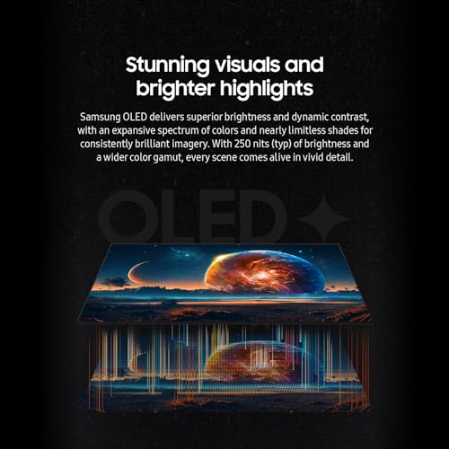 SAMSUNG Odyssey G6 (G60SD) Series OLED Gaming Monitor with QHD 360Hz