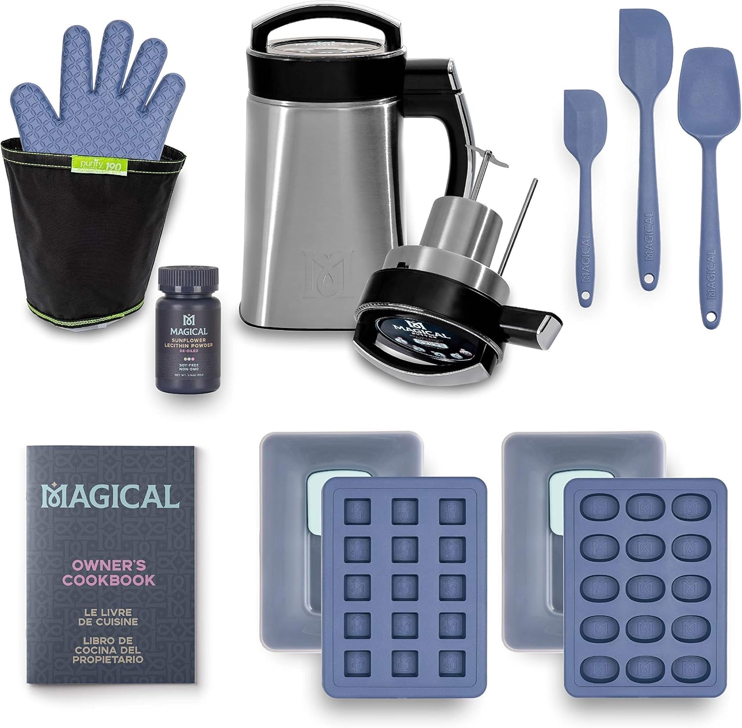 Magical Butter MB2E Kitchen Essential Kitchen Bundle Machine with official 7 page Cookbook