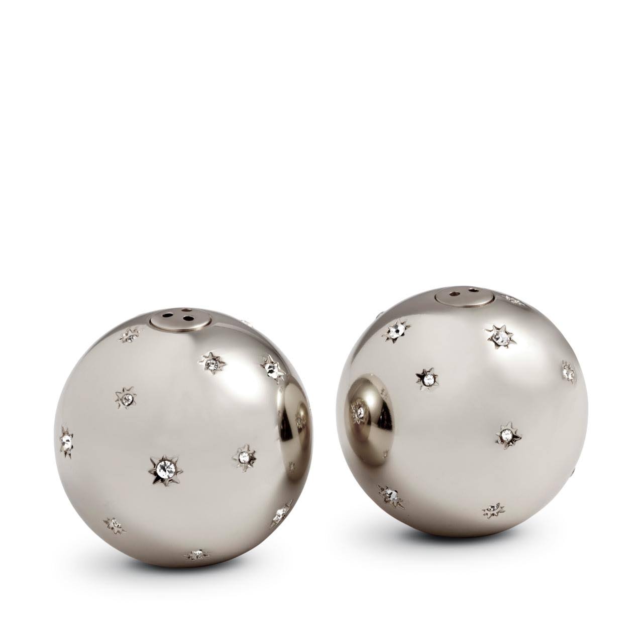 L&Objet Stars Spice Jewels Salt u0026 Pepper Shakers - Platinum