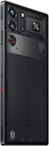REDMAGIC 10 Pro Smartphone 5G, 144Hz Gaming Phone, 6.85" FHD+, Under Display Camera, 7050mAh Android Phone, Snapdragon 8 Elite, 16+512GB, 80W Charger, Dual-Sim, Unlocked Phone Transparent