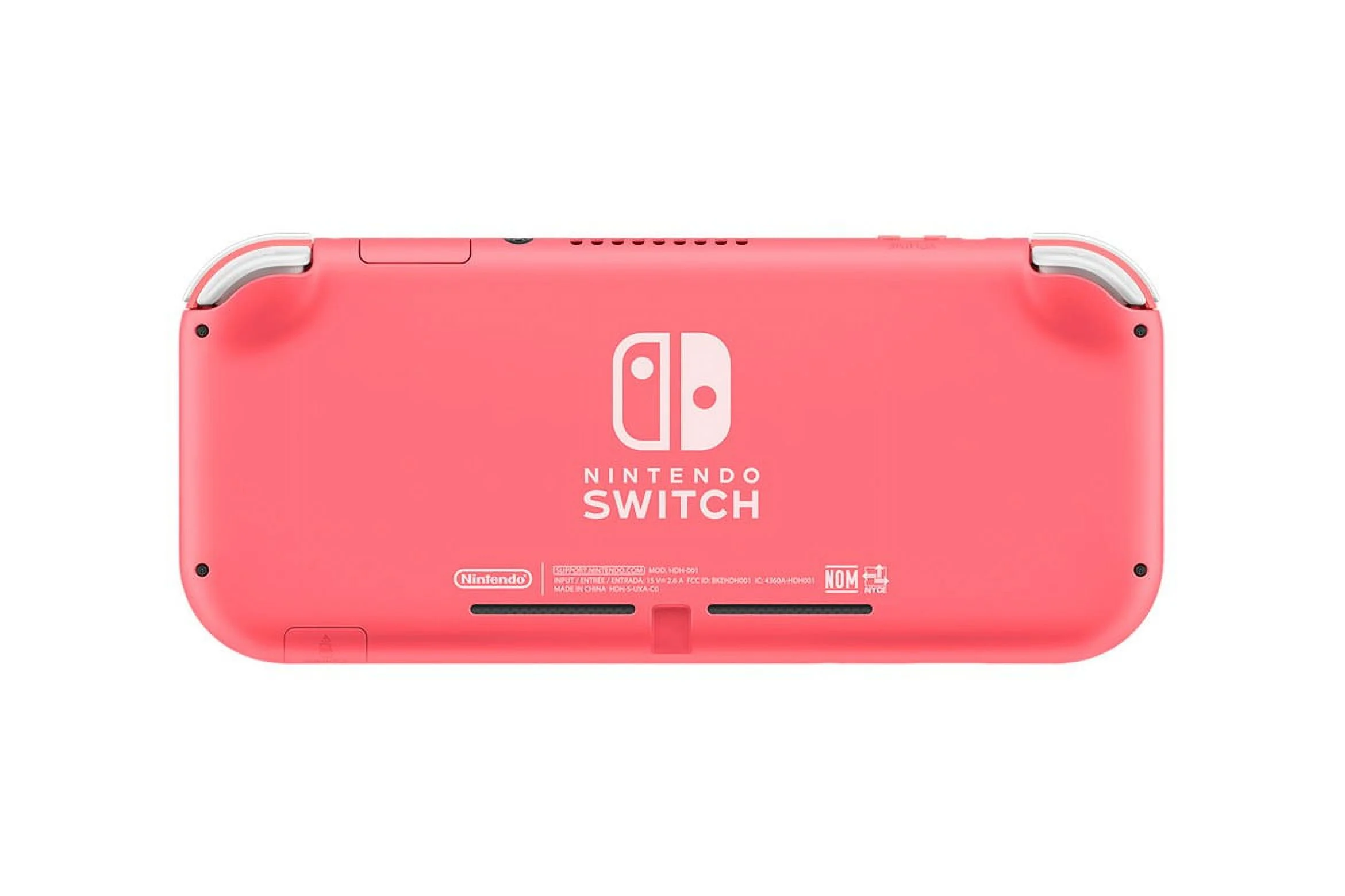 Nintendo Switch Lite (Coral) Bundle with 6Ave Cleaning Cloth and The Legend of Zelda: Links Awakening