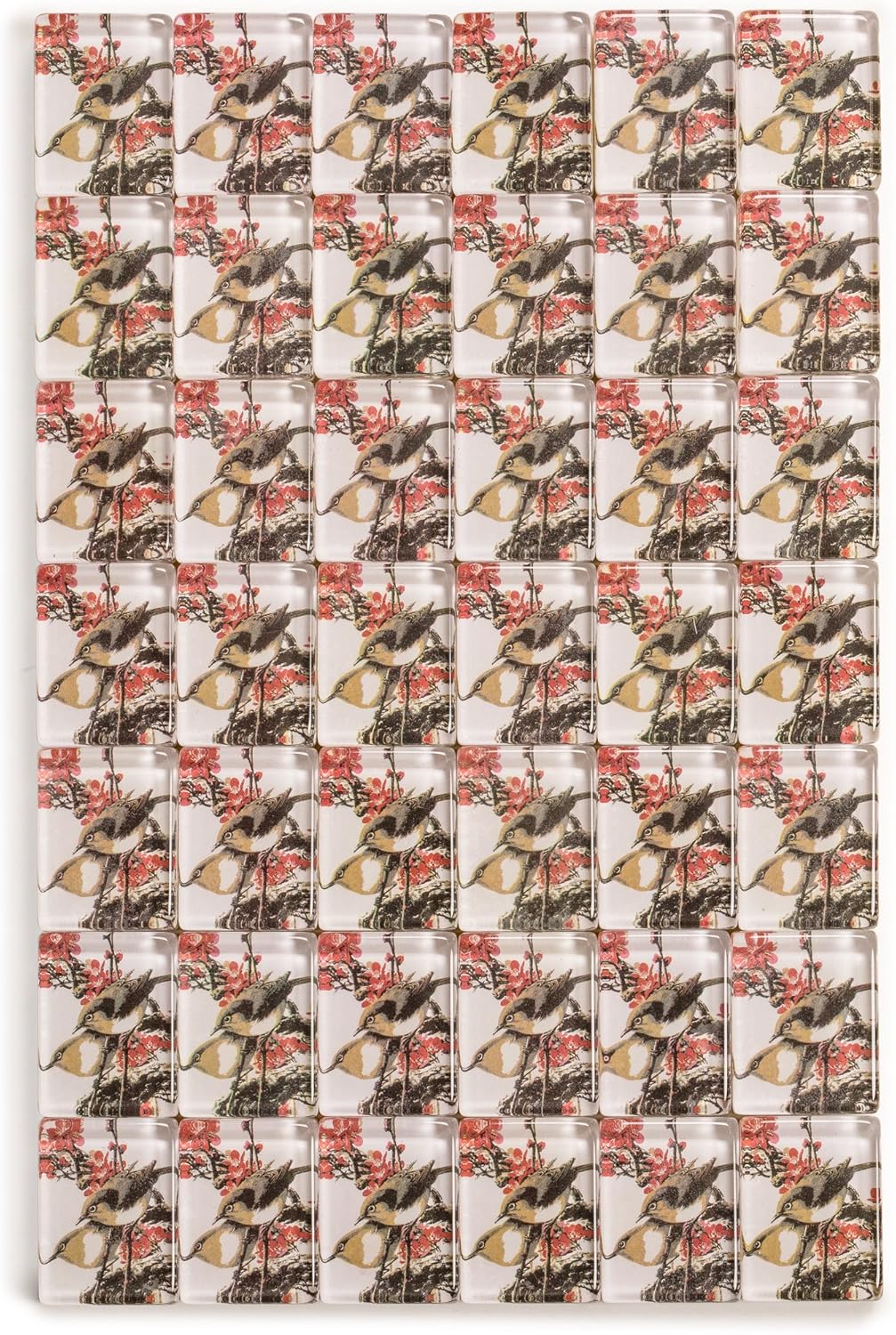 Yellow Mountain Imports Set of 166 American Mahjong (Mah Jong, Mahjongg, Mah-Jongg, Mah Jongg) Tiles, Little Bird
