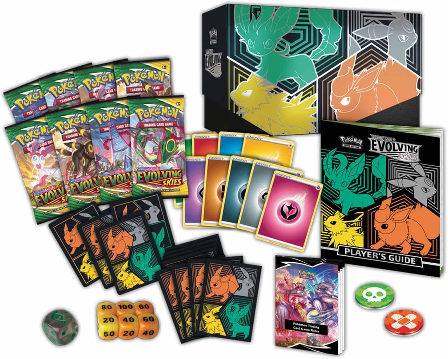 Pokémon TCG: Sword & Shield—Evolving Skies Elite Trainer Box