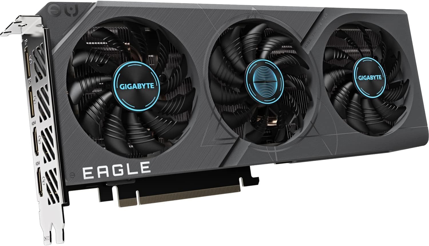 Gigabyte GeForce RTX 4060 TI EAGLE OC 8GB Graphics Card - 8GB GDDR6 18Gbps 128bit, PCI-E 4.0, 2X DisplayPort 1.4, 2X HDMI 2.1a, NVIDIA DLSS 3, Supports 4K, Ada Lovelace Arch, GV-N406TEAGLE OC-8GD