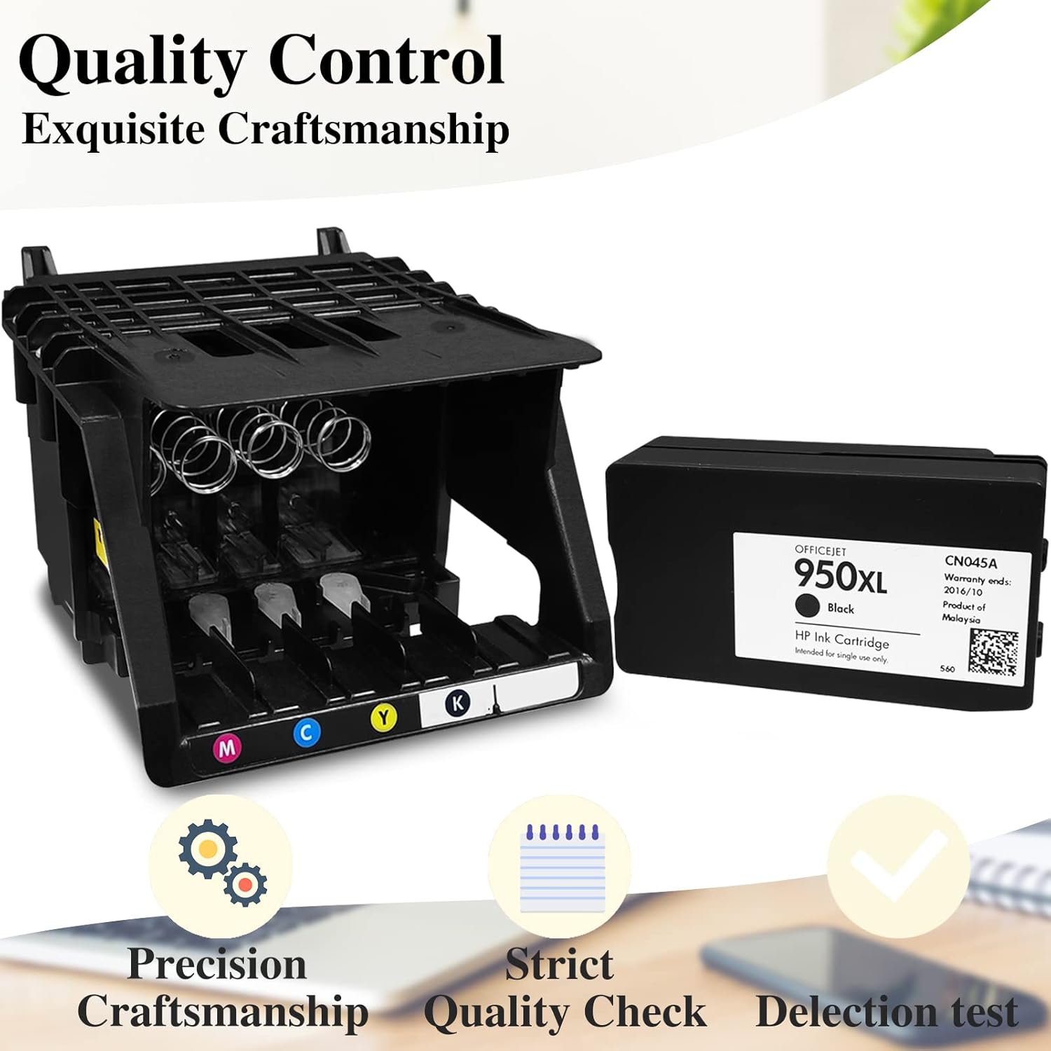 950 951 950xl 951xl Print Head Replacement Kit for HP Officejet Pro 8100 8610 8620 8600 8650 276DW 251DW ,Printer Replacement Parts Printhead Print Head
