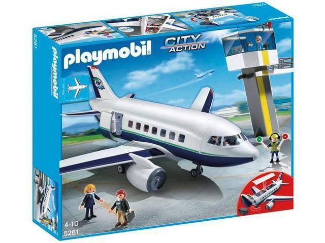 Playmobil 5261 City Action Cargo and Passenger Aircraft
