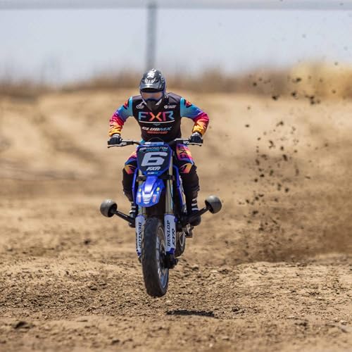 Losi RC Motorcycle Promoto-MX 1/4 Motorcycle Ready-to-Run Battery and Charger Not Included FXR LOS06000T1 Red