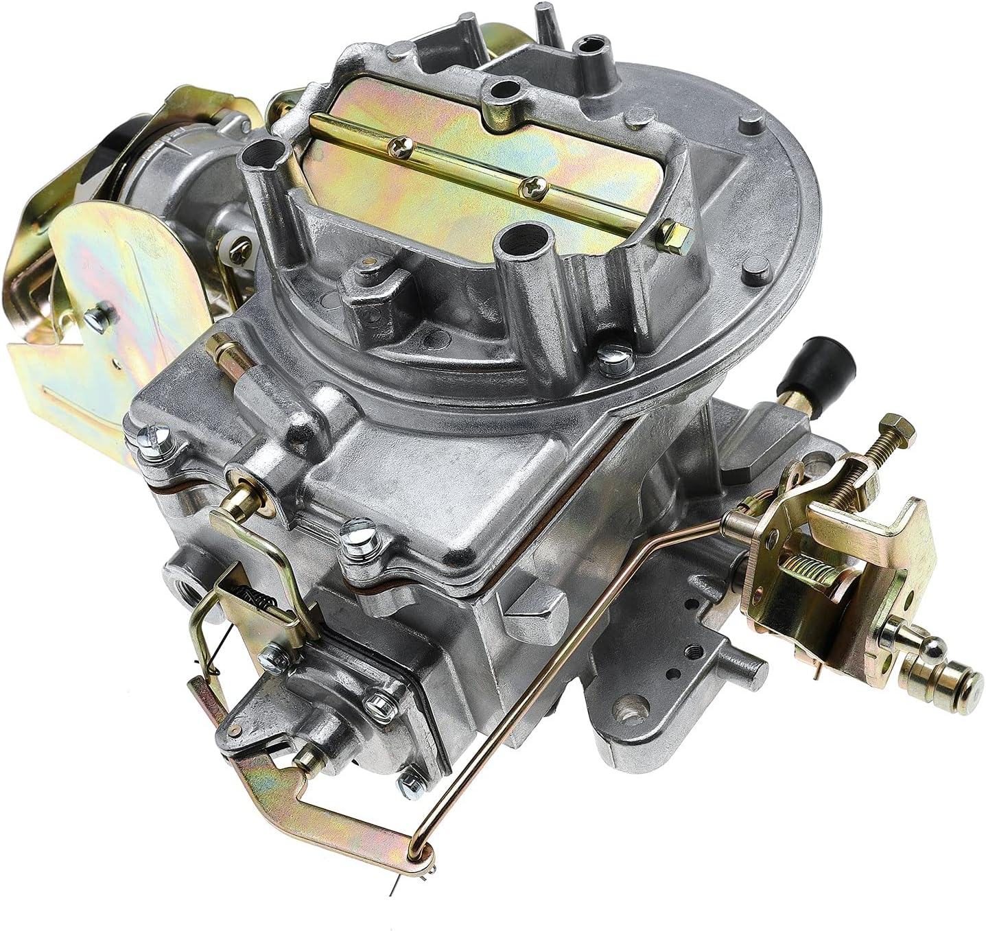 Shunevade 2 Barrel Carburetor 2100 2150 Carburetor for Ford 289 302 351, and for Cu Jeep F150 F250 F350 with Electric Choke Gasket 2100 Carburetor