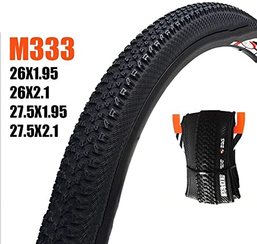 Electric Vehicle Tires Mountain Bike Tyres, 26/27.5 inch x 1.95/2.1 MTB Tyre, Anti Puncture Bicycle Out Tyres,Tubeless Tires Electric Scooter Tires (Size : 27.5 * 1.95)