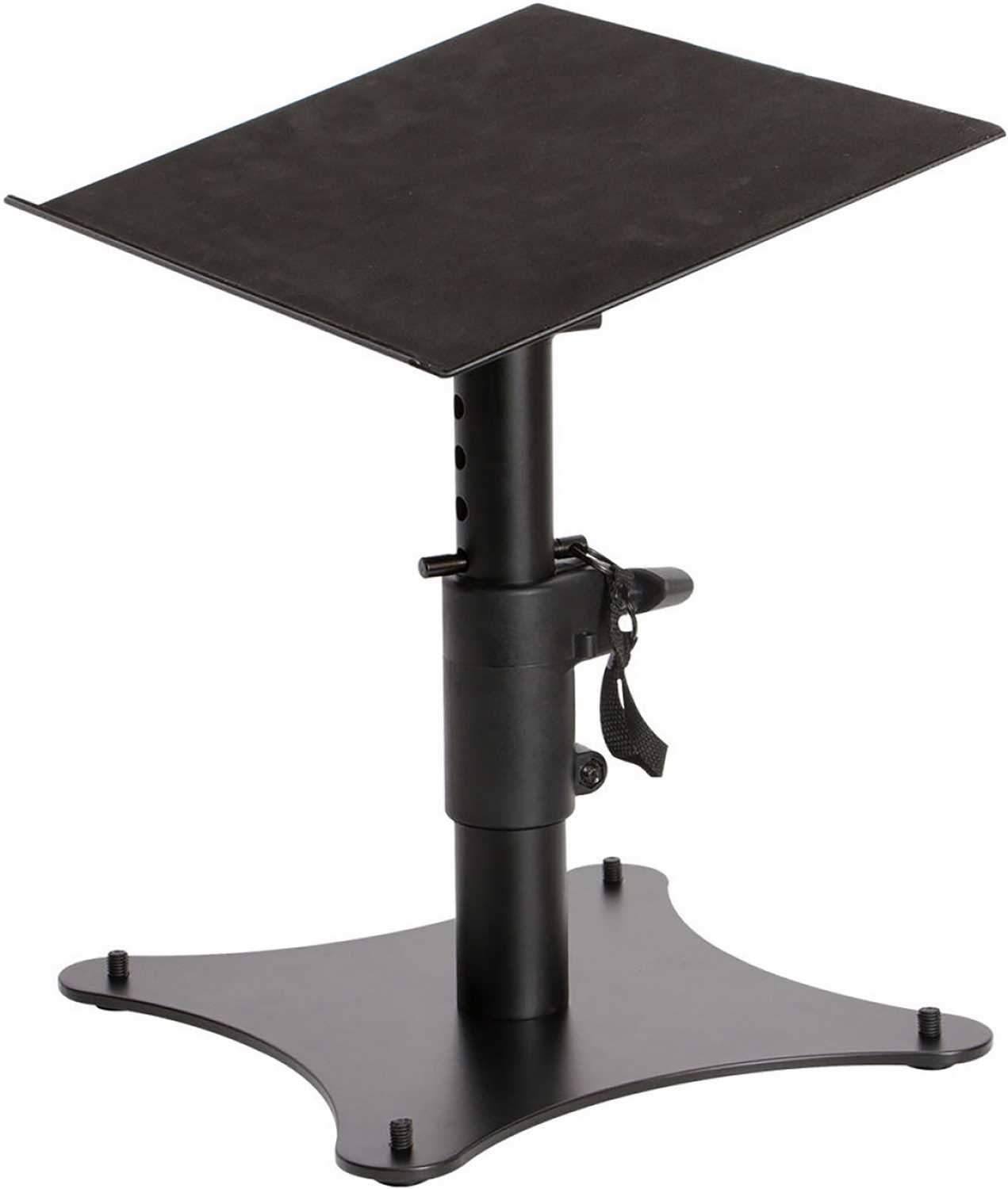 On-Stage Desktop Monitor Stands (Pair) Black
