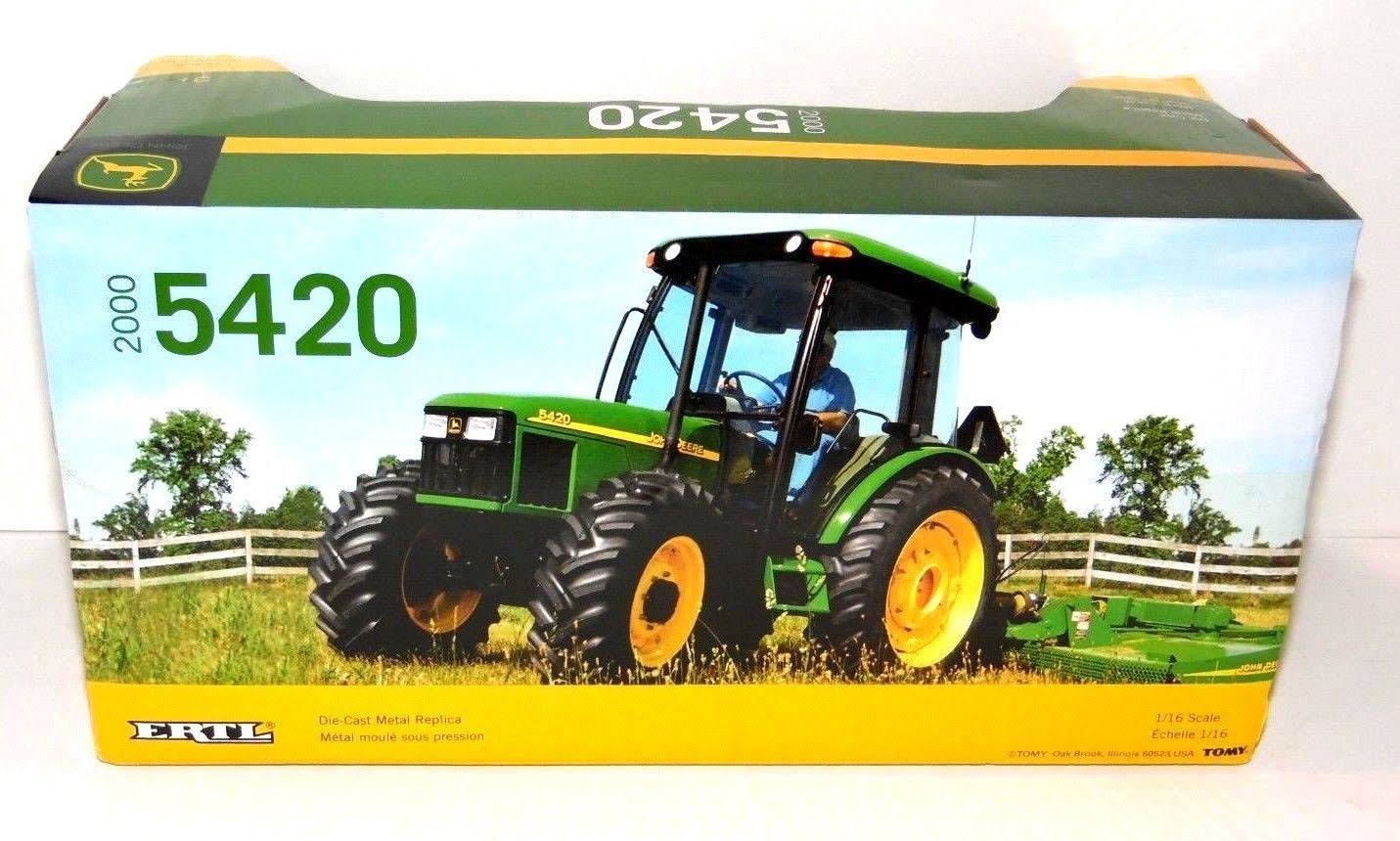 John Deere 15357N Tractor with Cab Loader (ORGL5401), Green