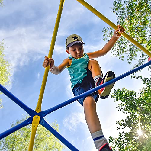 Merax 10FT Dome Climber, Outdoor Playground Climbing Dome Jungle Gym for Kids 3-10 Supporting 1000lbs, Easy Assembly Geometric Dome