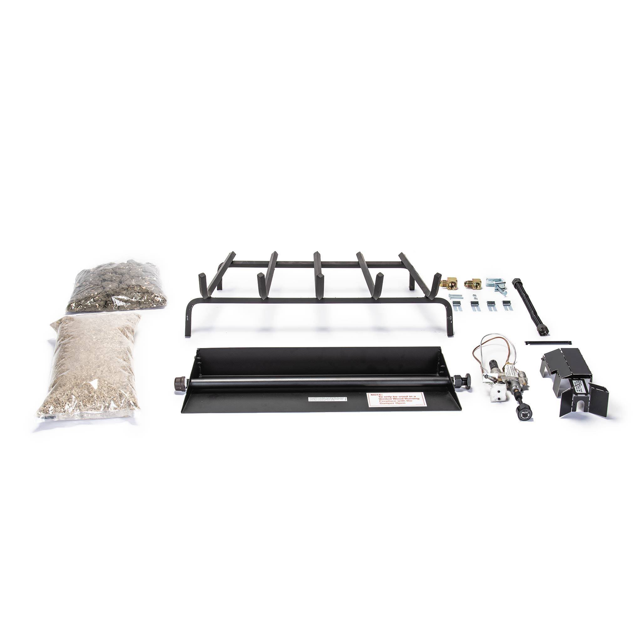 Real Fyre Vented G4 Fireplace Burner - 36x22