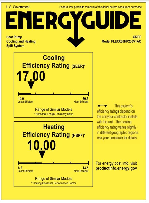 Gree Flexx Ultra Heating and Cooling Central Air Conditioning Heat Pump System 230V