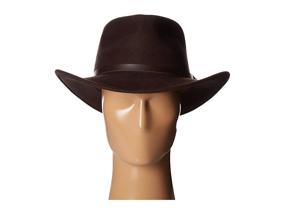 Scala Classico Men&s Crushable Felt Outback Hat