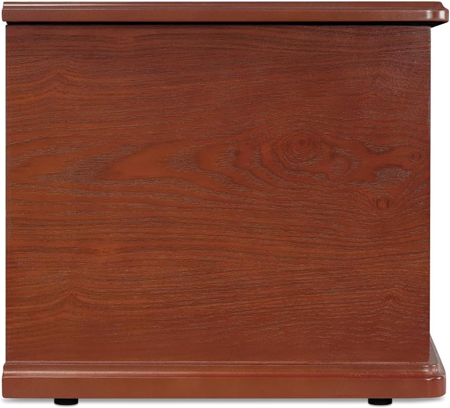 Victrola Navigator 8-in-1 Bluetooth Record Player with Built-in Speakers– 3 Speed Turntable, CD Player, Cassette, FM Radio, USB, RCA Out, Headphone Jack, Wireless Music Streaming, Real Wood (Mahogany)