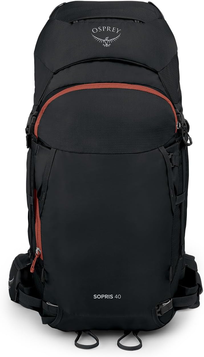 Osprey Sopris 40L Ski and Snowboard Backpack, Black