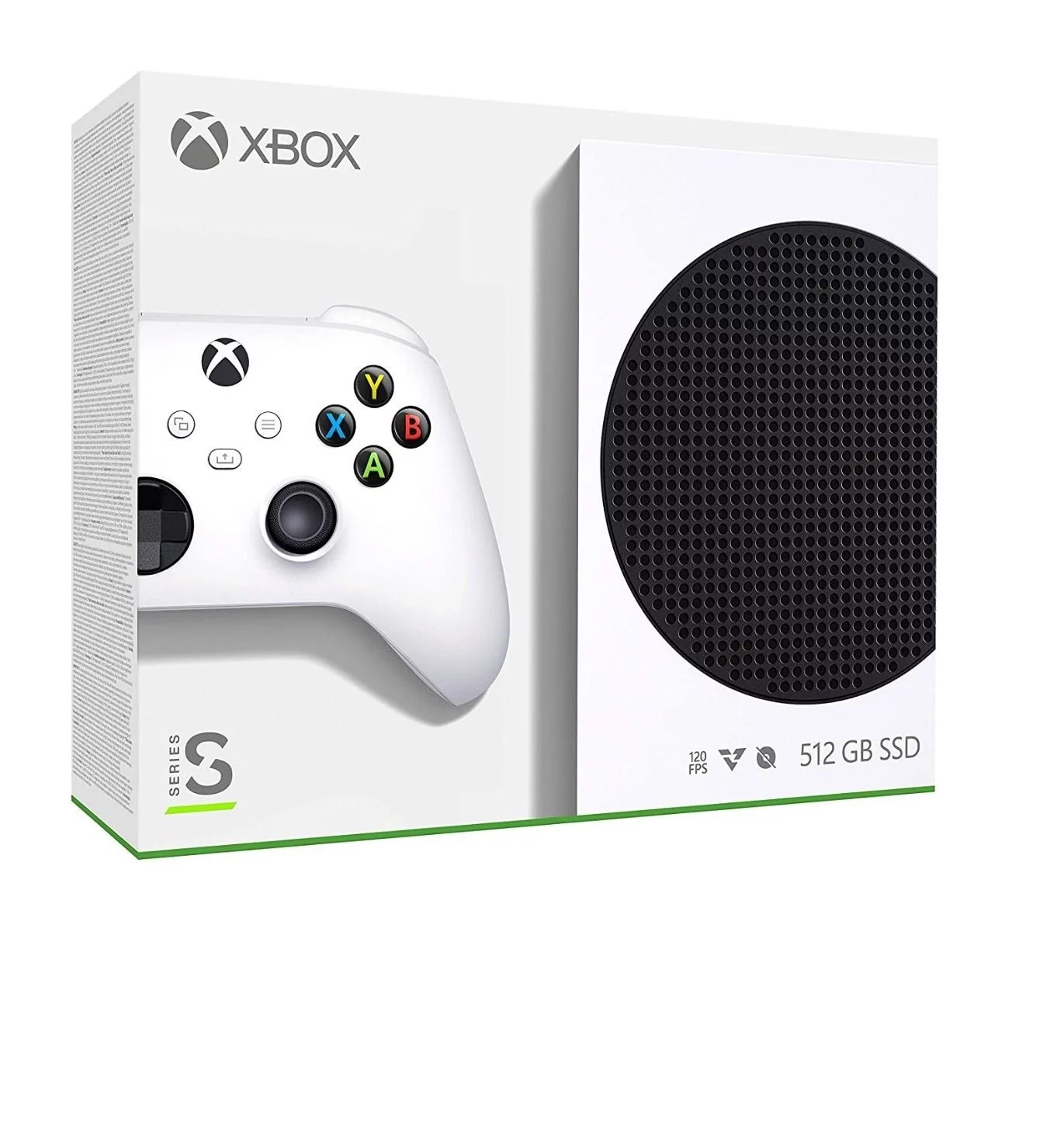 TEC Newest - Xbox -Series- -S- Gaming Console 512GB-White (Digital Version)