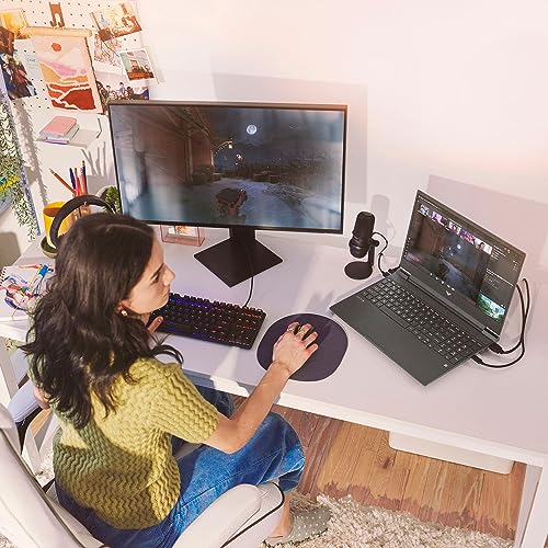 HP 2023 Newest Victus Gaming Laptop, 15.6" FHD IPS 144Hz Display, AMD Ryzen 5 7535HS Processor, 32GB RAM, 1TB SSD, NVIDIA GeForce RTX 2050, Backlit Keyboard, Fast Charge, Windows 11 Home