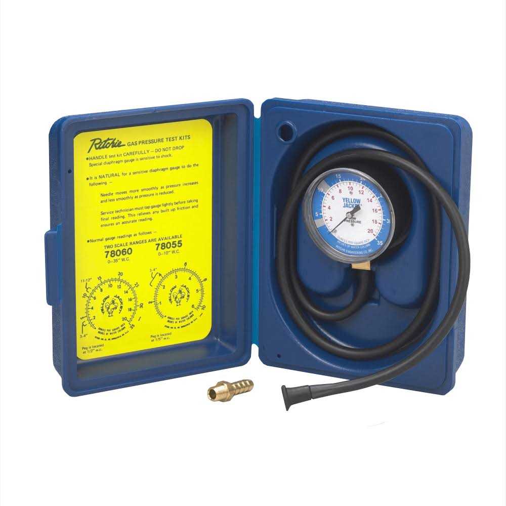 Yellow Jacket 78060 Gas Pressure Test Kit - Shop Hardware Tools Online Store