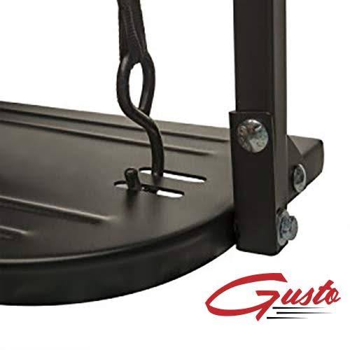 Gusto Club Car Precedent Golf Cart Flip Folding Rear Back Seat Kit - Buff