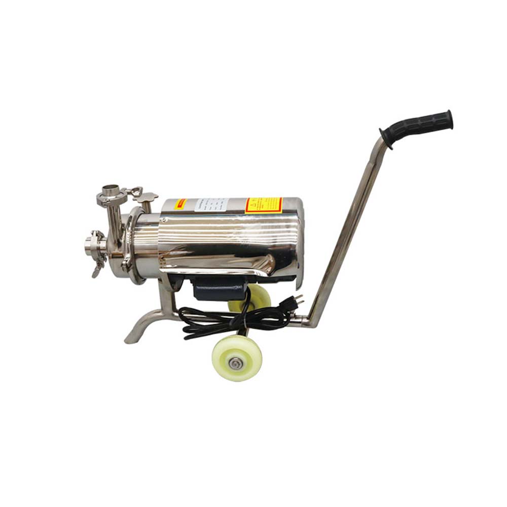 INTBUYING 3Ton/H Centrifugal Pump Sanitary Beverage Pump Stainless Steel without Switch