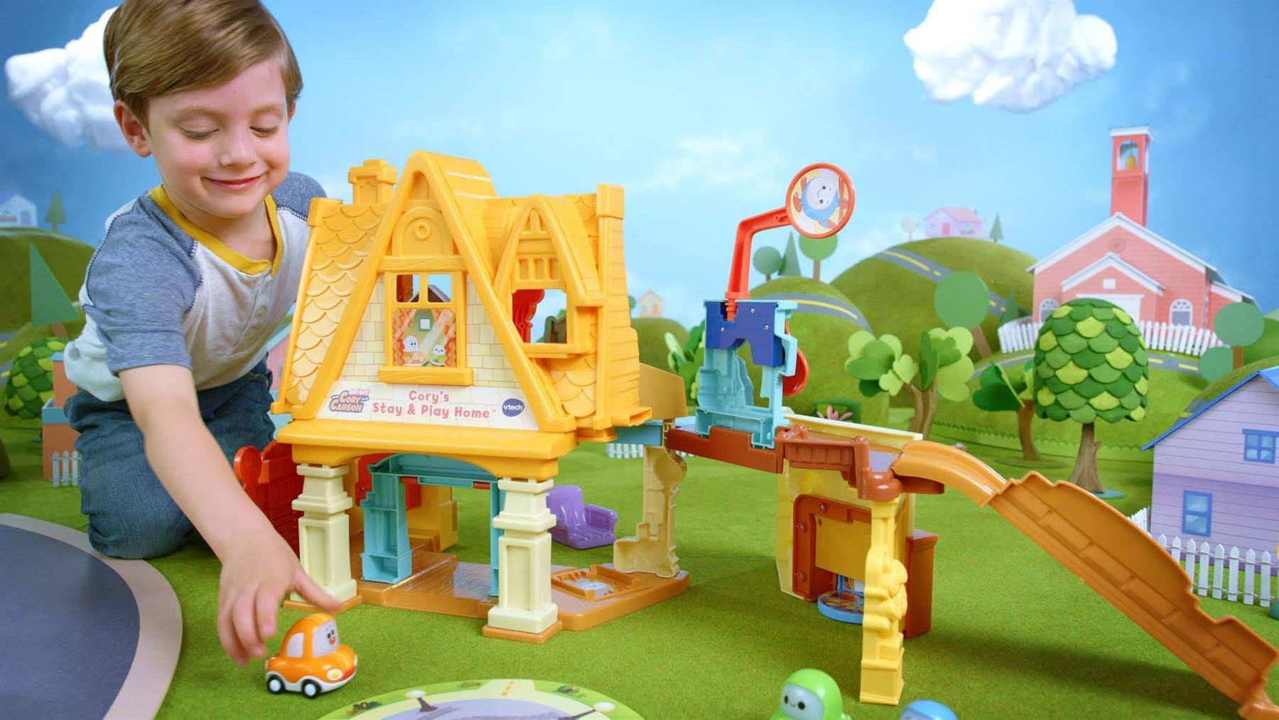 Vtech Kids Toot-Toot Cory Carson Cory’s Stay u0026 Play Home
