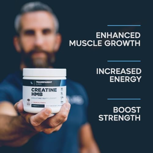 Transparent Labs Grass-Fed Whey Protein Isolate (30 Servings, Chocolate PB) & Creatine HMB (30 Servings, Unflavored)