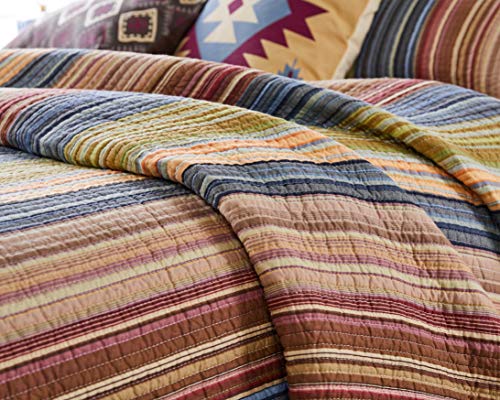 Greenland Home Katy Quilt Set, King, Natural