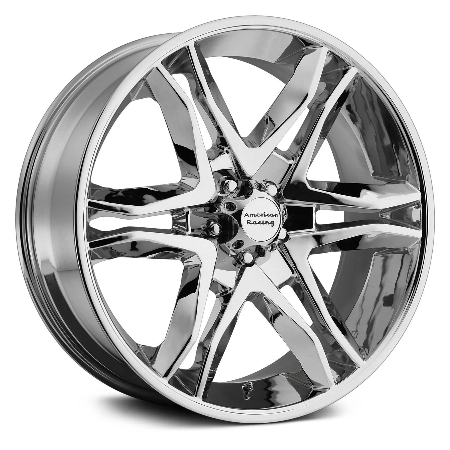American Racing Mainline 17x8 6x139.70 Chrome (25 mm)