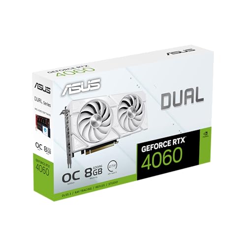 ASUS The SFF-Ready Prime GeForce RTX™ 5060 8GB GDDR7 OC Edition Graphics Card (PCIe® 5.0, 8GB GDDR7, HDMI®/DP 2.1, 2.5-Slot, Axial-tech Fans, Dual BIOS)