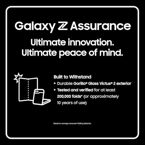 Samsung Galaxy Z Fold 6, 512GB Unlocked Android Smartphone, Circle to Search, Hands-Free Interpreter, AI Photo Edits, Foldable Display for Multitasking, 2024, US 1 Yr Warranty, Silver Shadow