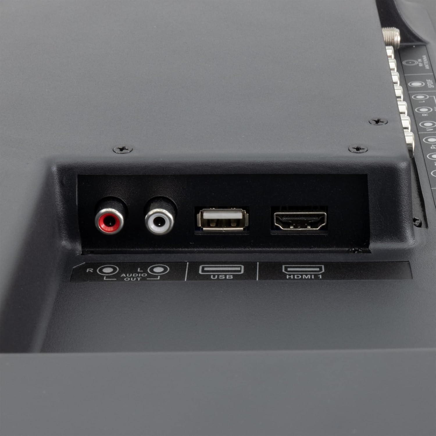 RecPro RV TV 40" Smart TV | 1080p HD | 12V DC | 2X HDMI Ports | Built-in Tuner for Local Stations
